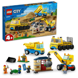レゴジャパン LEGO シティ 60391 トラックと鉄球クレーン車 60391ﾄﾗﾂｸﾄﾃﾂｷﾕｳｸﾚ-ﾝｼﾔ-イメージ1