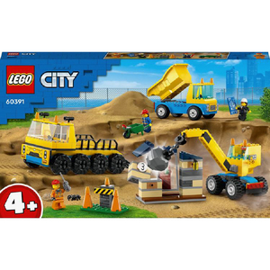 レゴジャパン LEGO シティ 60391 トラックと鉄球クレーン車 60391ﾄﾗﾂｸﾄﾃﾂｷﾕｳｸﾚ-ﾝｼﾔ-イメージ5