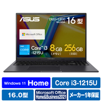 ASUS ノートパソコン Vivobook 16X インディーブラック K3604ZA-MB035WS