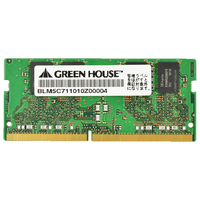 グリ－ンハウス PC4-25600（DDR4-3200MHz）対応 ノートパソコン用メモリー 32GB GH-DNF3200シリーズ GH-DNF3200-32GB
