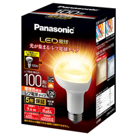 パナソニック LED電球 E26口金 ビーム光束400lm(9．4Wレフ電球タイプ) 電球色相当 LDR9LWRF10
