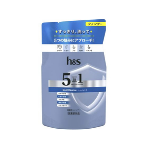 Ｐ＆Ｇ h&s 5in1 クールクレンズシャンプー 替 290g FC499PY-イメージ1