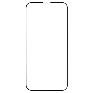 Hamee iPhone 14/13/13 Pro用ラウンドエッジ強化ガラス画面保護シート iFace ブラック 41-946503-イメージ1