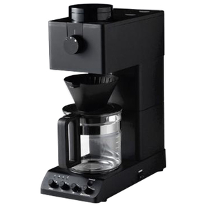 ツインバード 全自動コーヒーメーカー ブラック CM-D465B-イメージ1
