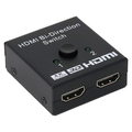 アイネックス HDMI切替器(2入力→1出力) ブラック MSW-02