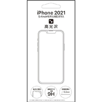 ラスタバナナ iPhone 13 mini用ドラゴントレイル　０．２ＭＭ薄型ガラスフィルム　高透明　帯電防止加工 クリア ED2101IP54