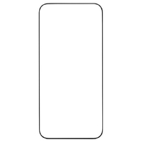 Hamee iPhone 14 Pro Max用ラウンドエッジ強化ガラス画面保護シート iFace ブラック 41946565