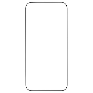 Hamee iPhone 14 Pro Max用ラウンドエッジ強化ガラス画面保護シート iFace ブラック 41-946565-イメージ1