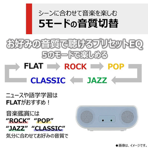 東芝 CDラジオ ブルー TY-C161(L)-イメージ8