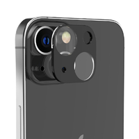 araree iPhone 13/13 mini用カメラ専用強化ガラスフィルム C-SUB CORE ブラック AR21657I13MNBL