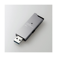 エレコム 高速USB3．0フラッシュメモリ スライドタイプ(16GB) FALDA ブラック MF-DAU3016GBK