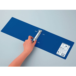 コクヨ リングファイル〈スリムスタイル〉 A5ヨコ 背幅27mm 青 F837419ﾌ-URF427B-イメージ3
