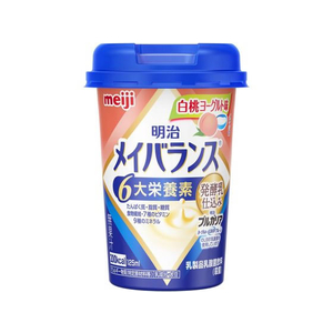 明治 メイバランス Miniカップ 白桃ヨーグルト味 F040805-イメージ1