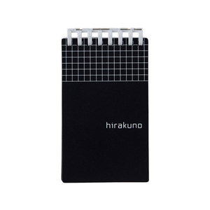 リヒトラブ hirakuno ツイストノート メモサイズ ブラック FC80453-N1670-24-イメージ1