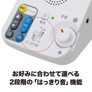 オーディオテクニカ テレビ用ワイヤレススピーカー SOUND ASSIST AT-SP450TV-イメージ3