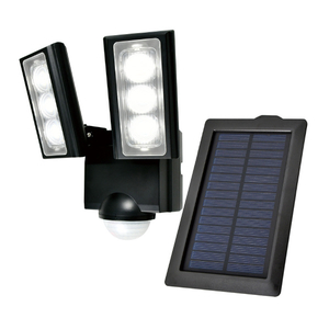 エルパ LEDセンサーライト ソーラータイプ(2灯) ESL-312SL-イメージ1