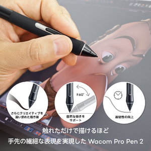 WACOM 液晶ペンタブレット Wacom Cintiq Pro ブラック DTH167K0D-イメージ2