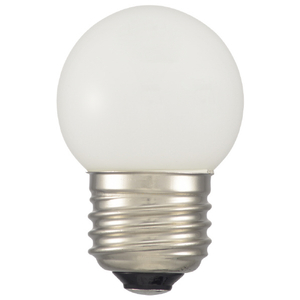 オーム電機 LED電球 E26口金 全光束78lm(1．4W ミニボール電球形タイプ) 電球色相当 LDG1L-H 13-イメージ2