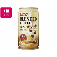 UCC ブレンドコーヒー カフェ・オ・レ カロリーオフ 185g×30缶 F852781502529