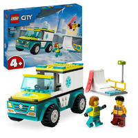 レゴジャパン LEGO シティ 60403 救急車とスノーボーダー 60403ｷﾕｳｷﾕｳｼﾔﾄｽﾉ-ﾎﾞ-ﾀﾞ-
