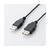エレコム USB2．0延長ケーブル(0．5m) ブラック U2C-JE05BK-イメージ1
