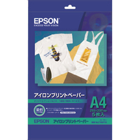 エプソン アイロンプリントペーパー(A4・5枚入) MJTRSP1R