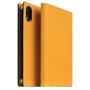 SLG Design iPhone XR用ケース Minerva Box Leather Case タン SD13680I61-イメージ1