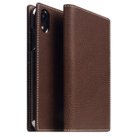 SLG Design iPhone XR用ケース Minerva Box Leather Case ブラウン SD13683I61