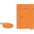 ヒサゴ リップルボード 薄口 オレンジ A4 3枚入 FC59476-RBU06A4-イメージ1