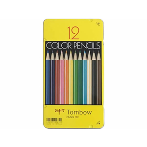 トンボ鉛筆 色鉛筆 12色セット F802051CB-NQ12C-イメージ1