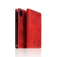 SLG Design iPhone XR用ケース Badalassi Wax case レッド SD13689I61