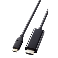 エレコム USB Type-C(TM)用HDMI映像変換ケーブル(3．0m) ブラック MPACHDMI30BK