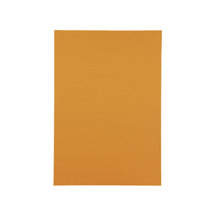 スマートバリュー 色画用紙 8ツ切10枚 オレンジ FC29381-P148J-4-イメージ1