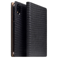 SLG Design iPhone XR用ケース Lizard Case ブラック SD13697I61
