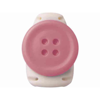 ソニック キッズクリップ ボタン 服に穴が開かない名札留め ピンク F130997-SK-1570-P