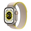Apple Apple Watch Ultra(GPS + Cellularモデル)- 49mm チタニウムケースとイエロー/ベージュトレイルループ - S/M MNHK3J/A