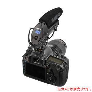シュアー フラッシュレコーディング機能搭載 LensHopper カメラマウント型コンデンサーマイクロフォン VPシリーズ VP83F-イメージ4
