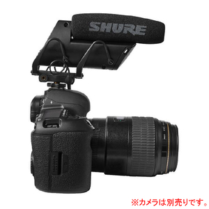 シュアー フラッシュレコーディング機能搭載 LensHopper カメラマウント型コンデンサーマイクロフォン VPシリーズ VP83F-イメージ8