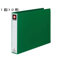 コクヨ データバインダーT(バースト用・ワイド)T11×Y15 緑10冊 1箱(10冊) F835988-EBT-551G