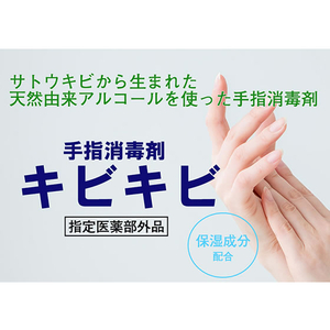 日本アルコール産業 手指消毒剤キビキビ 1L(ポンプ付き) F384764-イメージ2