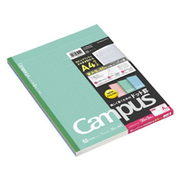 コクヨ キャンパスノート (ドット入り罫線・カラー表紙) A罫 3色パック F383227ﾉ-203CATX3