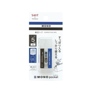 トンボ鉛筆 修正テープ モノポケット モノカラー CT-CM5 FCV2524-CT-CM5-イメージ2