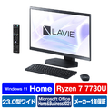 NEC 一体型デスクトップパソコン LAVIE A23 ファインブラック PC-A2377GAB