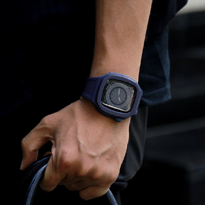 EYLE Apple Watch 45/44mm用ケース付きバンド OCTLUX ブラック XAW01-OX1-BK-イメージ15