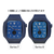 EYLE Apple Watch 45/44mm用ケース付きバンド OCTLUX ブラック XAW01-OX1-BK-イメージ13