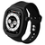 EYLE Apple Watch 45/44mm用ケース付きバンド OCTLUX ブラック XAW01-OX1-BK-イメージ2