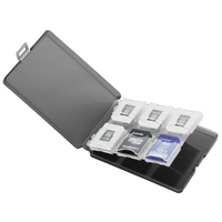 エレコム SD/microSDカードケース ブラック CMC-06NMC12