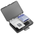 エレコム SD/microSDカードケース ブラック CMC-06NMC4