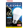 東芝 LED電球 E26口金 全光束810lm(7．3W一般電球 全方向タイプ) 昼光色相当 LDA7D-G/60V1