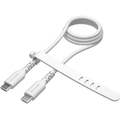 多摩電子工業 PD60W USB-C to USB-Cケーブル(1．0m) ホワイト TSC263CC10W